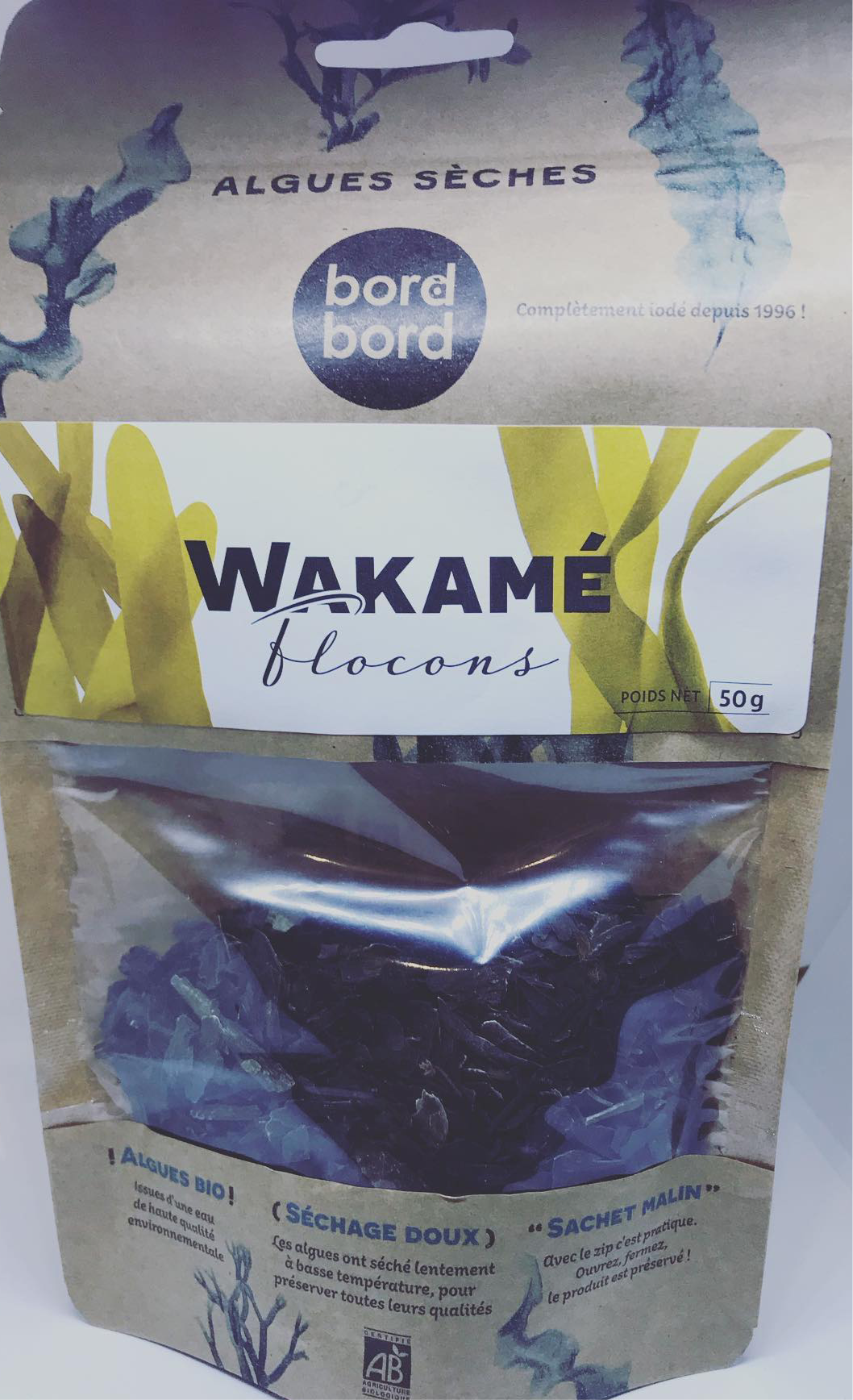 Wakamé en flocons déshydraté- 50g