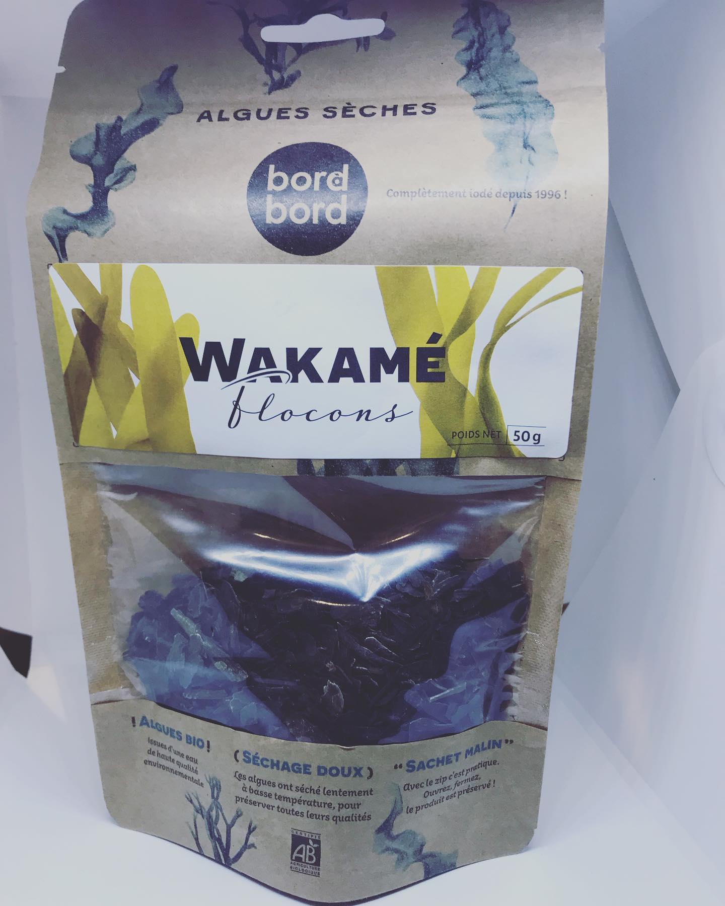 Wakamé en flocons déshydraté- 50g