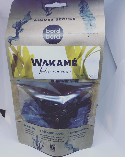 Wakamé en flocons déshydraté- 50g