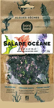 mélange d'algues déshydratées